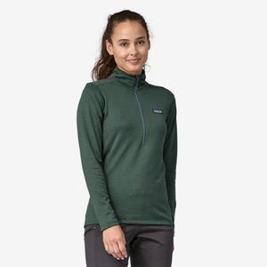 Patagonia R-1 zip neck fleece, size S, northern green